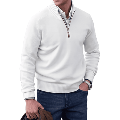 Merava™ - Kaschmirpullover mit Zip