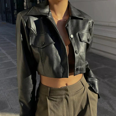 Merava™ | Stylische Lederjacke