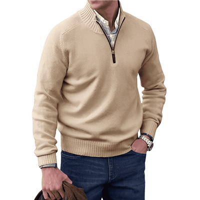 Merava™ - Kaschmirpullover mit Zip